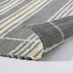 Wool Blend Variegated Stripe Area Rug Dark Gray - Hearth & Hand™ With Magnolia -Baxton Studio Sales Store GUEST 9dd02d18 6d5e 42bb a6fd 2ce15248043f