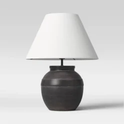 Large Ceramic Table Lamp Black - Threshold™ -Baxton Studio Sales Store GUEST 9e2cb615 6ea4 4001 942b 2042251b2356