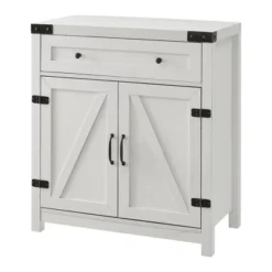Clarabelle Rustic Farmhouse Barn Door Accent Cabinet - Saracina Home -Baxton Studio Sales Store GUEST a1139512 2573 4c30 9eb1 fddd79f160e2