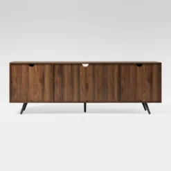 2 Door Mid-Century Modern Wood Storage TV Stand For TVs Up To 80" - Saracina Home -Baxton Studio Sales Store GUEST a31b10c2 3fdb 4be8 9473 61c2afd8ac3e