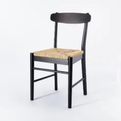 Logan Wood Dining Chair With Woven Seat - Threshold™ Designed With Studio McGee -Baxton Studio Sales Store GUEST a48fd9e6 3c2f 437a bb66 70671f884474