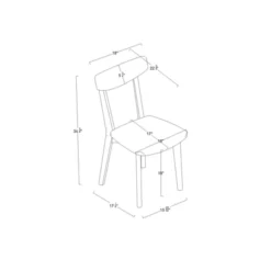 Astrid Mid-Century Dining Chairs - Threshold™ -Baxton Studio Sales Store GUEST a9ca3eee 4e1b 44cc 9434 431437e4e776