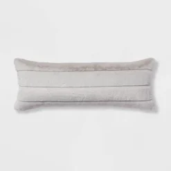 Oversized Oblong Faux Fur Channeled Decorative Throw Pillow - Threshold™ 10 Oversized Oblong Faux Fur Channeled Decorative Throw Pillow - Threshold™ -Baxton Studio Sales Store GUEST a9d474d9 11b6 41b9 be8e 490d6258e0e7