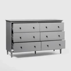 Stiva Classic Mid-Century Modern Horizontal 6 Drawer Dresser - Saracina Home -Baxton Studio Sales Store GUEST ab27ae63 eb40 4a84 a28a ef6f50069d2d