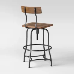 Woodsboro Adjustable Barstool Brown - Threshold™ 6 Woodsboro Adjustable Barstool Brown - Threshold™ -Baxton Studio Sales Store GUEST abdb0bde 7acc 43ee 8f86 d27ad9675953