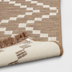 Check Diamonds Outdoor Rug Tan - Threshold™ -Baxton Studio Sales Store GUEST ac22a0ad a4e9 4c4c b89d 14ae4c1012fb