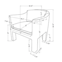 Linaria Fully Upholstered Velvet Accent Chair - Opalhouse™ Designed With Jungalow™ -Baxton Studio Sales Store GUEST ad17c705 dfa0 46d8 b8c3 dfd39ecea933