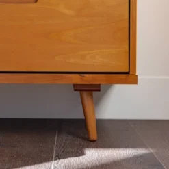 Cara 3 Drawer Mid-Century Modern 3 Drawer TV Stand For TVs Up To 80" - Saracina Home -Baxton Studio Sales Store GUEST adfc6377 a2f8 4667 b301 db0ca03593e7