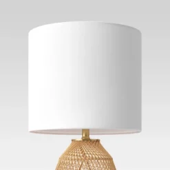 Rattan Diagonal Weave Table Lamp Tan - Opalhouse™ 8 Rattan Diagonal Weave Table Lamp Tan - Opalhouse™ -Baxton Studio Sales Store GUEST ae342a7a 8123 45d0 8e48 8c18d622381b