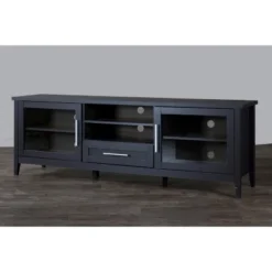 Espresso Finished 1 Drawer TV Stand For TVs Up To 70" Dark Brown - Baxton Studio -Baxton Studio Sales Store GUEST aeb4c276 5c40 4900 87d0 5dab021d79b2