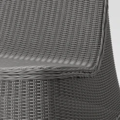 2pc Wexler Wicker Stacking Outdoor Patio Chairs, Armless Chairs Gray - Threshold™ -Baxton Studio Sales Store GUEST af3ad08f 27d3 41e5 9b16 851c064ed964