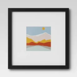 Set Of 9 Gallery Frame Set 10" X 10" Matted To 5" X 5" Black - Room Essentials™ -Baxton Studio Sales Store GUEST af8bf485 bdf5 4dc9 8ddd 284197740a27