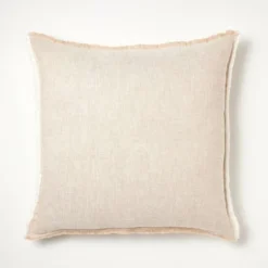 Oversized Reversible Linen Square Throw Pillow With Frayed Edges - Threshold™ Designed With Studio McGee -Baxton Studio Sales Store GUEST b24eae29 d0b8 4a56 a4ef 09c04c3955b4
