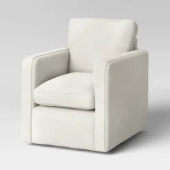 Pinetops Swivel Base Accent Chair - Threshold™ -Baxton Studio Sales Store GUEST b392732e 7c0c 4643 af22 2eaa87349fff