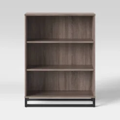 Mixed Material 3 Shelf Bookcase - Room Essentials™ -Baxton Studio Sales Store GUEST b437e40e ab40 4a04 8e12 b9c7014eab0e