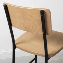 Wood & Steel Counter Stool -Natural/Black - Hearth & Hand™ With Magnolia -Baxton Studio Sales Store GUEST b498780f acb6 439a 8075 5ebbe2789791