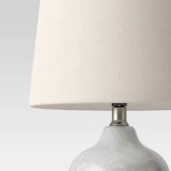 Assembled Ceramic Table Lamp Gray - Threshold™ -Baxton Studio Sales Store GUEST b5840a57 b2c1 4e90 b715 6f6af5e82654