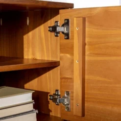 Solid Wood Mid-Century Modern TV Stand For TVs Up To 65" - Saracina Home -Baxton Studio Sales Store GUEST b6988a47 d2a1 42d2 b729 fbdccceb19f2