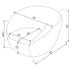 Swivel Accent Chair - Room Essentials™ -Baxton Studio Sales Store GUEST ba44349c 1ec8 4fc6 a351 c93a6f2267d2