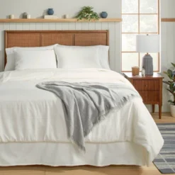 Fine Stripe Duvet & Sham Set Twilight Taupe/Sour Cream - Hearth & Hand™ With Magnolia -Baxton Studio Sales Store GUEST c27ed094 d019 497e 86b4 0a670b3b9450