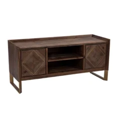 Glacerad Reclaimed Wood Media Console For TVs Upto 50" Brown - Aiden Lane -Baxton Studio Sales Store GUEST c5ca11b1 d694 4204 b4c7 035d6a35a4c8