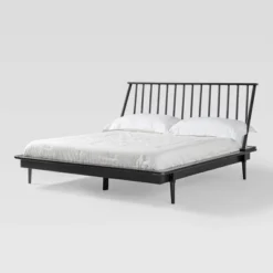 Boho Solid Wood Spindle Platform Bed - Saracina Home 33 Boho Solid Wood Spindle Platform Bed - Saracina Home -Baxton Studio Sales Store GUEST c5d323a8 8164 4401 a7cd 52309bceefac