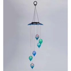 Wind & Weather Solar-Powered Lighted Color-Changing Teardrop Mobile -Baxton Studio Sales Store GUEST c5fa93ac ef82 4174 901f 1f66b6092d5c