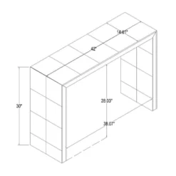 Ogden Burled Wood Console Table - Threshold™ Designed With Studio McGee -Baxton Studio Sales Store GUEST c9d87896 2f67 4a2a 9ba3 39f9f44679da