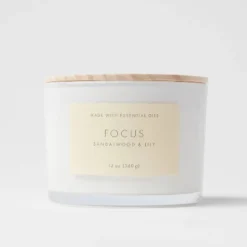 Wood Lidded Glass Wellness Focus Candle - Threshold™ -Baxton Studio Sales Store GUEST ccaaeff8 d438 4560 918b 7bc307fe7418