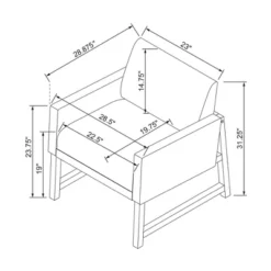 Boucle Upholstered Accent Arm Chair - Cream - Hearth & Hand™ With Magnolia -Baxton Studio Sales Store GUEST ccd08df6 18c7 406c 85da d09b6917c8bd