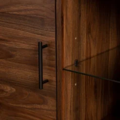 2 Door Mid-Century Modern Wood Storage TV Stand For TVs Up To 80" - Saracina Home -Baxton Studio Sales Store GUEST ce07f8dd f7aa 472e 9d1b c5ccbfbdb138