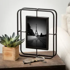 Sullivans Abstract Wire Tabletop Frame 10.25"H Black -Baxton Studio Sales Store GUEST ce96d202 da55 4b1d bd74 694aa9c401ae