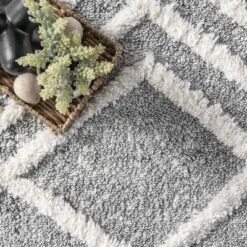 NuLOOM Wylde High Low Soft Shaggy Diamond Moroccan Tassel Area Rug 13 NuLOOM Wylde High Low Soft Shaggy Diamond Moroccan Tassel Area Rug -Baxton Studio Sales Store GUEST d0c2aa96 4b46 4527 96aa c4d4eca9480b