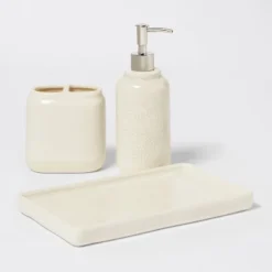 Vanity Tray Crackle Cream - Threshold™ 5 Vanity Tray Crackle Cream - Threshold™ -Baxton Studio Sales Store GUEST d11a6386 86e7 4beb 8801 a5197434e823