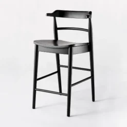 Kaysville Curved Back Wood Counter Height Barstool - Threshold™ Designed With Studio McGee -Baxton Studio Sales Store GUEST d21e6bf0 f7dc 462d b6fb 696cfe37d8fe