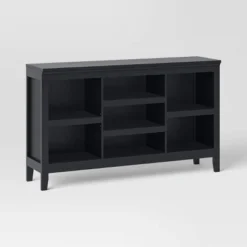 32" Carson Horizontal Bookcase With Adjustable Shelves - Threshold -Baxton Studio Sales Store GUEST d220036d 41ec 4e23 ac6b 705b7238b06e