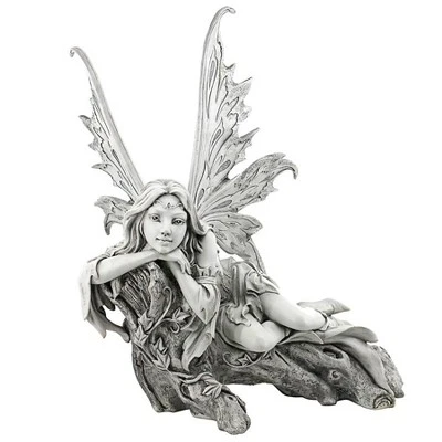Design Toscano Pause To Ponder Fairy Garden Statue 1 Design Toscano Pause To Ponder Fairy Garden Statue