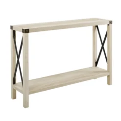 Sophie Rustic Industrial X Frame Entry Table - Saracina Home -Baxton Studio Sales Store GUEST d727ce8b 339b 4d6d 9bc1 4b2e3bc736a9