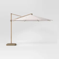 11'x11' Offset Patio Umbrella - Light Wood Pole - Threshold™ 14 11'x11' Offset Patio Umbrella - Light Wood Pole - Threshold™ -Baxton Studio Sales Store GUEST d7b30535 8f96 400e a9ef c247067c3f11