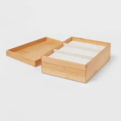9" X 12" Stackable Bamboo Accessory Tray - Brightroom™ 11 9" X 12" Stackable Bamboo Accessory Tray - Brightroom™ -Baxton Studio Sales Store GUEST dbfe0d6f 1c5b 4ccd a8a9 a879eda1c6a5
