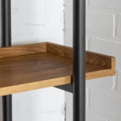 68" 5 Tray Shelf Urban Pipe X Back Bookshelf - Saracina Home 13 68" 5 Tray Shelf Urban Pipe X Back Bookshelf - Saracina Home -Baxton Studio Sales Store GUEST dc48e521 6f15 4188 bc6b c363538622f2