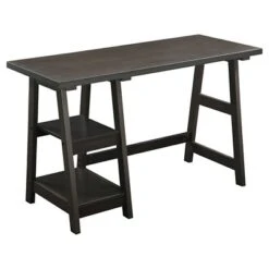 Designs2Go Trestle Desk With Shelves - Breighton Home 25 Designs2Go Trestle Desk With Shelves - Breighton Home -Baxton Studio Sales Store GUEST dce1e693 0860 4d20 872d b1e4fbd1c6b4
