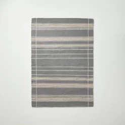 Wool Blend Variegated Stripe Area Rug Dark Gray - Hearth & Hand™ With Magnolia -Baxton Studio Sales Store GUEST dfeaf7b3 fe91 42d0 a761 a75fb13a64e0