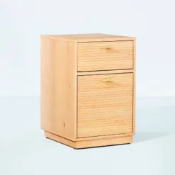 Grooved Wood 2-Drawer Vertical Filing Cabinet - Hearth & Hand™ With Magnolia -Baxton Studio Sales Store GUEST e1033c16 e6c0 4198 9318 2e27608094c3
