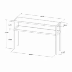 Warwick Narrow Console Table - Threshold™ -Baxton Studio Sales Store GUEST e64d12d9 4169 42cc 8e86 a8bd07920bbb