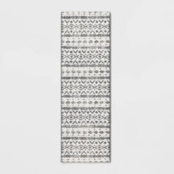 Diamond Printed Accent Aztec Rug Black - Opalhouse™ -Baxton Studio Sales Store GUEST e79e43a5 8d43 4f56 af37 2c4e68829d1b