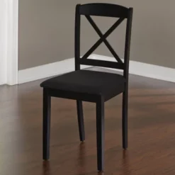 5pc Mason Rectangular Crossback Dining Set - Buylateral -Baxton Studio Sales Store GUEST e7ec38f4 e453 45a2 8f22 d84f0eaddd05