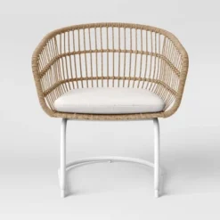 Southport 3pc Motion Patio Chat Set With Metal Legs - Natural/White - Opalhouse™ -Baxton Studio Sales Store GUEST ea1d8bdf f36f 42af a1fd 69e5c21c1649