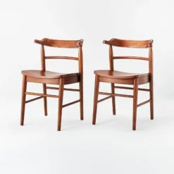 2pk Kaysville Curved Back Wood Dining Chair - Threshold™ Designed With Studio McGee 18 2pk Kaysville Curved Back Wood Dining Chair - Threshold™ Designed With Studio McGee -Baxton Studio Sales Store GUEST eaf7886a 8612 4c0e 9925 8cef342fc08d
