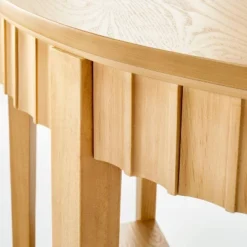 Thousand Oaks Wood Scalloped Demilune Console Table - Threshold™ Designed With Studio McGee -Baxton Studio Sales Store GUEST eb35aaa8 f7c8 4881 b5d1 f85e53b2ca90